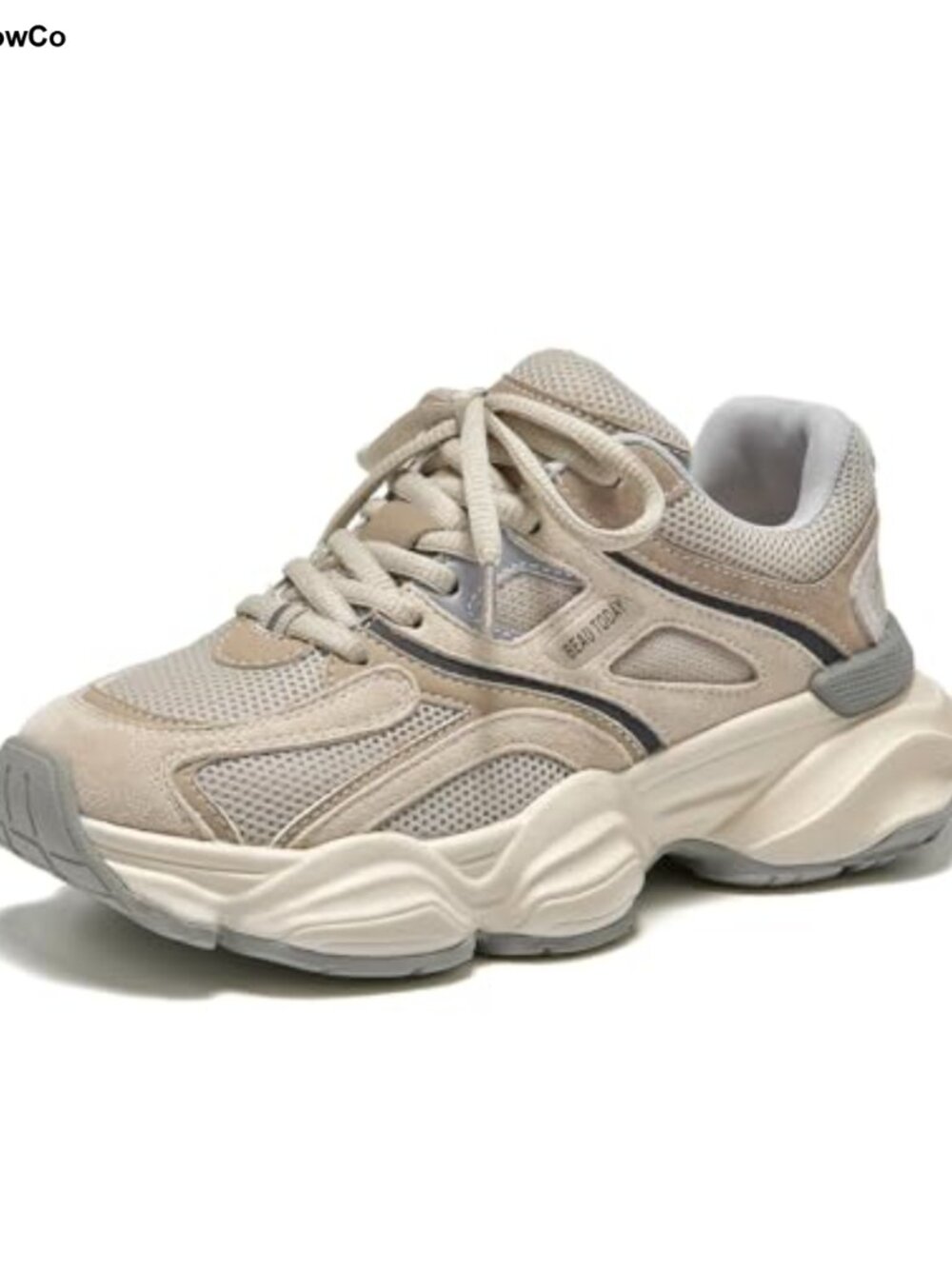 Pig Suede Walking Shoes - Wide Width Sneakers, Lightweight Breathable Non-Slip